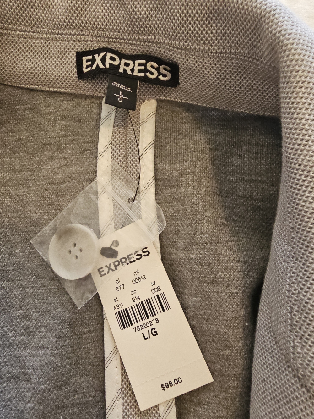 Express Women's Gray Blazer